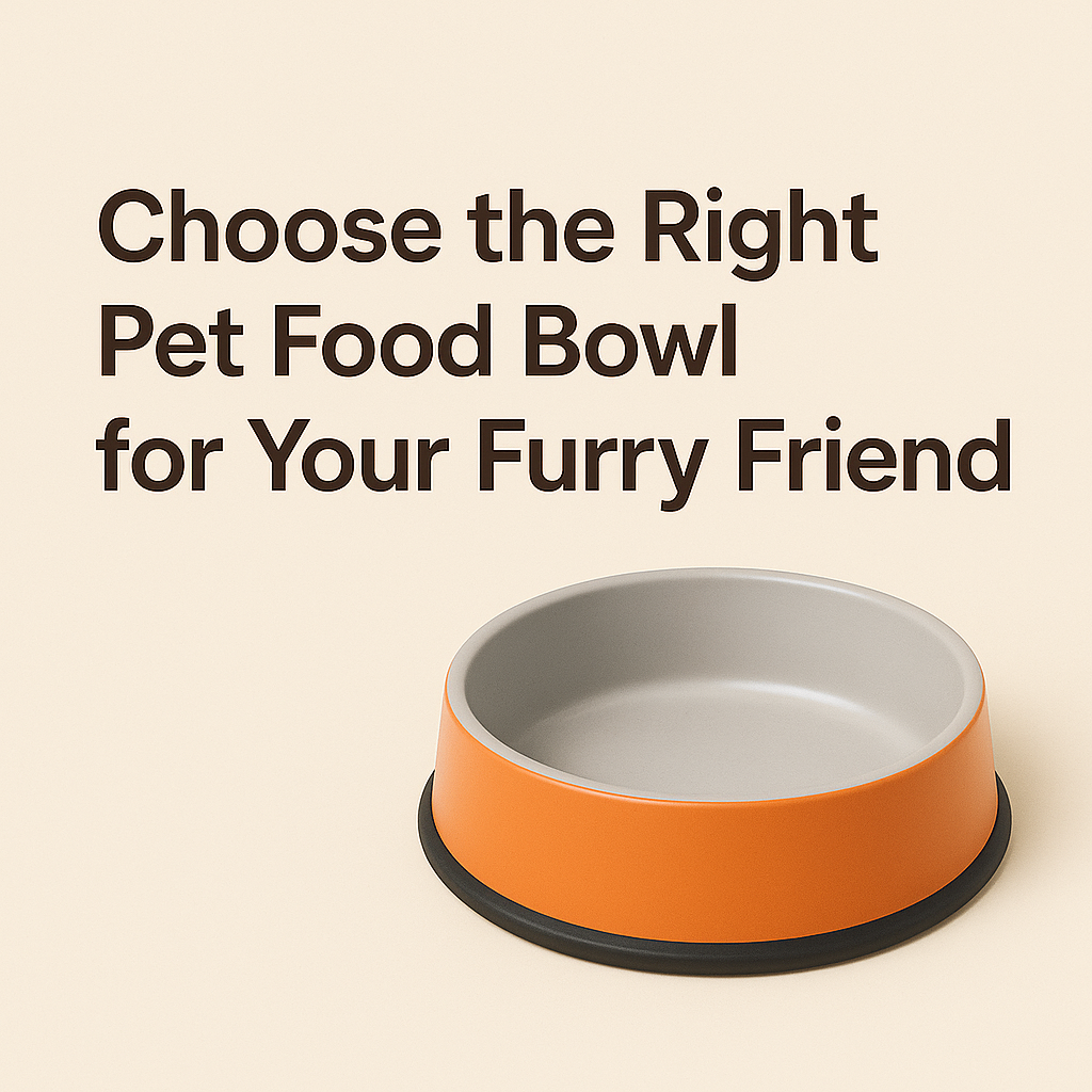 Choose the Right Pet Food Bowl for Your Furry Friend