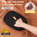Electrostatic Pet Hair Removal Gloves Brush , Double-Sided Pet Grooming Glove