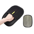 Electrostatic Pet Hair Removal Gloves Brush , Double-Sided Pet Grooming Glove