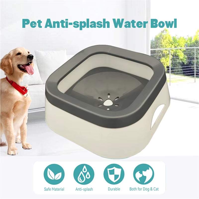Anti-Spill Dog Water Bowl