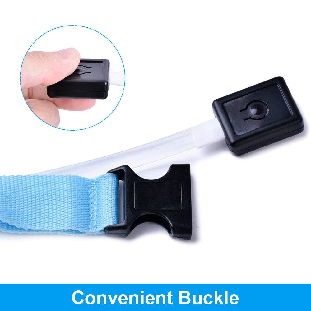 USB Rechargeable LED Dog Collar – Flashing Luminous Safety Light-up Nylon UK