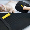 Electrostatic Pet Hair Removal Gloves Brush , Double-Sided Pet Grooming Glove