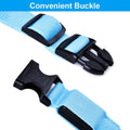 USB Rechargeable LED Dog Collar – Flashing Luminous Safety Light-up Nylon UK